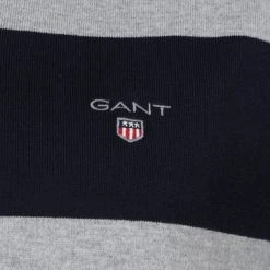 Poloshirts Met Lange Mouwen Gant Rugger LS Polo Grijs Donkerblauw 10 Poloshirts Met Lange Mouwen Gant Rugger LS Polo Grijs Donkerblauw -Aanbiedingen Shirt Vorm Winkel 68494 3