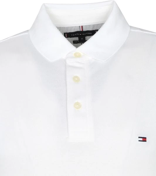 Slim-Fit Polo's Tommy Hilfiger 1985 Poloshirt Wit 8 Slim-Fit Polo's Tommy Hilfiger 1985 Poloshirt Wit - Afbeelding 6