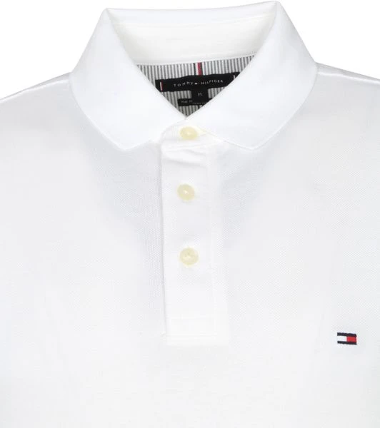 Slim-Fit Polo's Tommy Hilfiger 1985 Poloshirt Wit 4 Slim-Fit Polo's Tommy Hilfiger 1985 Poloshirt Wit - Afbeelding 2