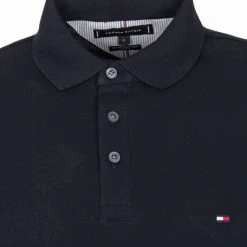 Slim-Fit Polo's Tommy Hilfiger 1985 Poloshirt Donkerblauw -Aanbiedingen Shirt Vorm Winkel 69585 2 1