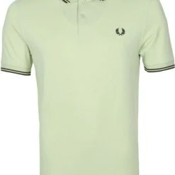 Slim-Fit Polo's Fred Perry Polo M3600 Lichtgroen 13 Slim-Fit Polo's Fred Perry Polo M3600 Lichtgroen -Aanbiedingen Shirt Vorm Winkel 69717 1 1