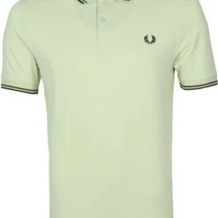 Slim-Fit Polo's Fred Perry Polo M3600 Lichtgroen