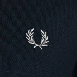 Slim-Fit Polo's Fred Perry Polo Basic Navy -Aanbiedingen Shirt Vorm Winkel 6978 6