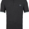 Slim-Fit Polo's Fred Perry Polo M3600 Antraciet N49