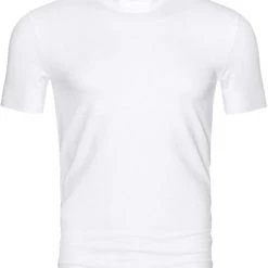 Basic T-shirts Mey Dry Cotton Olympia T-shirt Wit