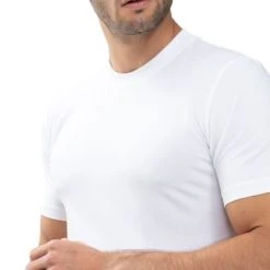 Basic T-shirts Mey Dry Cotton Olympia T-shirt Wit -Aanbiedingen Shirt Vorm Winkel 70292 3