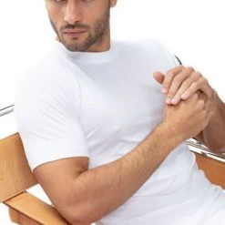 Basic T-shirts Mey Dry Cotton Olympia T-shirt Wit -Aanbiedingen Shirt Vorm Winkel 70292 4