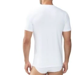 Basic T-shirts Mey Dry Cotton Olympia T-shirt Wit -Aanbiedingen Shirt Vorm Winkel 70292 6