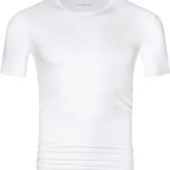 Basic T-shirts Mey Dry Cotton O-hals T-shirt Wit