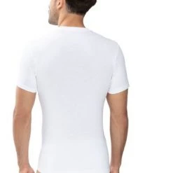 Basic T-shirts Mey Noblesse Olympia T-shirt Wit -Aanbiedingen Shirt Vorm Winkel 70305 4