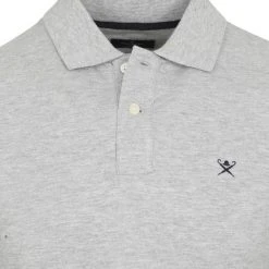 Poloshirts Met Lange Mouwen Hackett LS Polo Grijs -Aanbiedingen Shirt Vorm Winkel 70414 6
