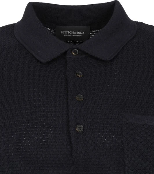 Poloshirts Met Lange Mouwen Scotch And Soda Long Sleeve Polo Donkerblauw 6 Poloshirts Met Lange Mouwen Scotch And Soda Long Sleeve Polo Donkerblauw - Afbeelding 4