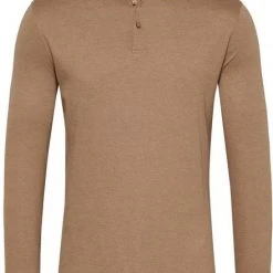 Poloshirts Met Lange Mouwen Desoto New Hai Polo LS Bruin