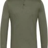 Poloshirts Met Lange Mouwen Desoto New Hai Polo LS Donkergroen -Aanbiedingen Shirt Vorm Winkel 71217 1