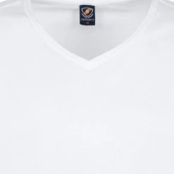 Basic T-shirts Suitable T-shirt Vitasu 2-Pack V-Hals Wit 10 Basic T-shirts Suitable T-shirt Vitasu 2-Pack V-Hals Wit -Aanbiedingen Shirt Vorm Winkel 71249 3