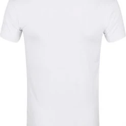 Basic T-shirts Alan Red Oklahoma T-shirt Stretch Wit (3pack) -Aanbiedingen Shirt Vorm Winkel 71376 10