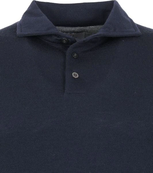 Poloshirts Met Lange Mouwen Suitable Prestige Merino Anton Long Sleeve Polo Donkerblauw 8 Poloshirts Met Lange Mouwen Suitable Prestige Merino Anton Long Sleeve Polo Donkerblauw - Afbeelding 6