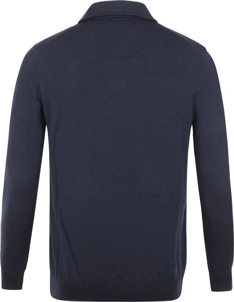 Poloshirts Met Lange Mouwen Suitable Prestige Merino Anton Long Sleeve Polo Donkerblauw 6 Poloshirts Met Lange Mouwen Suitable Prestige Merino Anton Long Sleeve Polo Donkerblauw - Afbeelding 4
