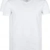 Basic T-shirts PME Legend Basic T-shirt 2-Pack V-Hals Wit -Aanbiedingen Shirt Vorm Winkel 71800 1