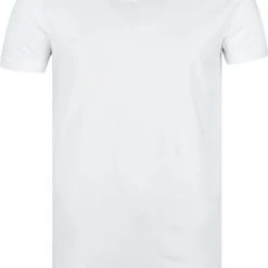 Basic T-shirts PME Legend Basic T-shirt 2-Pack V-Hals Wit -Aanbiedingen Shirt Vorm Winkel 71800 2