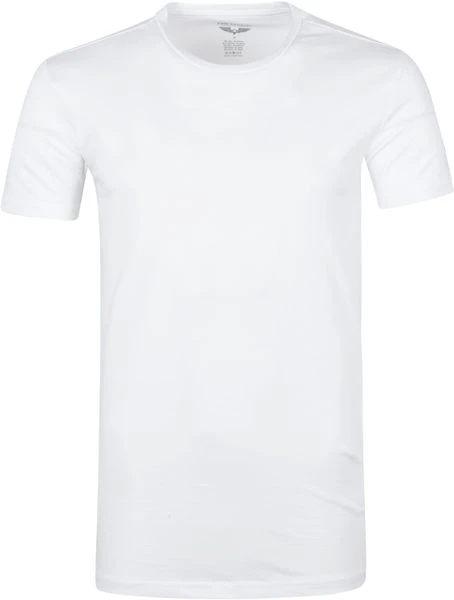 Basic T-shirts PME Legend Basic T-shirt 2-Pack O-Hals Wit 6 Basic T-shirts PME Legend Basic T-shirt 2-Pack O-Hals Wit - Afbeelding 4