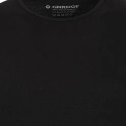 Basic T-shirts Garage Basic Longsleeve T-Shirt Stretch Zwart -Aanbiedingen Shirt Vorm Winkel 71945 4 1