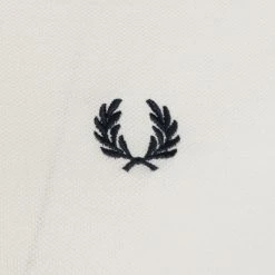Slim-Fit Polo's Fred Perry Polo M3600 Ecru -Aanbiedingen Shirt Vorm Winkel 72009 3