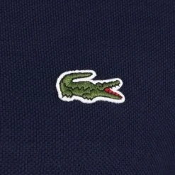 Slim-Fit Polo's Lacoste Poloshirt Pique Donkerblauw -Aanbiedingen Shirt Vorm Winkel 72032 3