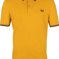 Slim-Fit Polo's Fred Perry Polo M3600-P28 Geel