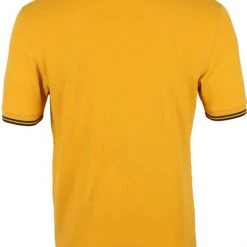 Slim-Fit Polo's Fred Perry Polo M3600-P28 Geel -Aanbiedingen Shirt Vorm Winkel 72084 4