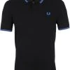 Slim-Fit Polo's Fred Perry Polo M3600-P24 Zwart -Aanbiedingen Shirt Vorm Winkel 72085 1