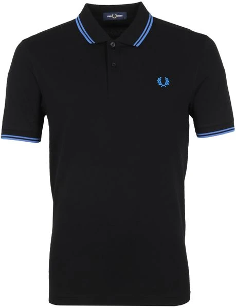 Slim-Fit Polo's Fred Perry Polo M3600-P24 Zwart 3 Slim-Fit Polo's Fred Perry Polo M3600-P24 Zwart