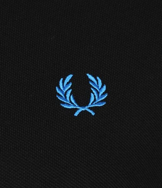 Slim-Fit Polo's Fred Perry Polo M3600-P24 Zwart 5 Slim-Fit Polo's Fred Perry Polo M3600-P24 Zwart - Afbeelding 3