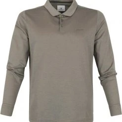 Poloshirts Met Lange Mouwen State Of Art Longsleeve Polo Groen