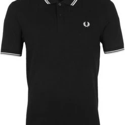 Slim-Fit Polo's Fred Perry Polo Zwart 350 -Aanbiedingen Shirt Vorm Winkel 72105 1 1