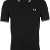 Slim-Fit Polo's Fred Perry Polo Zwart 350