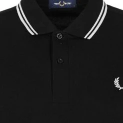 Slim-Fit Polo's Fred Perry Polo Zwart 350 -Aanbiedingen Shirt Vorm Winkel 72105 3