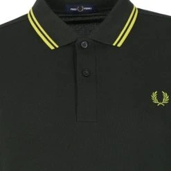 Slim-Fit Polo's Fred Perry Polo Groen P25 13 Slim-Fit Polo's Fred Perry Polo Groen P25 -Aanbiedingen Shirt Vorm Winkel 72106 2 1