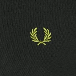 Slim-Fit Polo's Fred Perry Polo Groen P25 10 Slim-Fit Polo's Fred Perry Polo Groen P25 -Aanbiedingen Shirt Vorm Winkel 72106 3