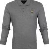 Poloshirts Met Lange Mouwen Lyle And Scott Longsleeve Polo Grijs -Aanbiedingen Shirt Vorm Winkel 72147 5