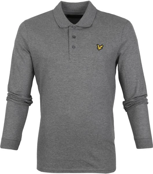 Poloshirts Met Lange Mouwen Lyle And Scott Longsleeve Polo Grijs 3 Poloshirts Met Lange Mouwen Lyle And Scott Longsleeve Polo Grijs