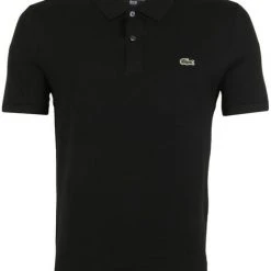 Slim-Fit Polo's Lacoste Poloshirt Pique Zwart -Aanbiedingen Shirt Vorm Winkel 72179 1 1