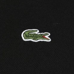 Slim-Fit Polo's Lacoste Poloshirt Pique Zwart -Aanbiedingen Shirt Vorm Winkel 72179 3