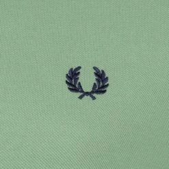 Slim-Fit Polo's Fred Perry Polo Groen E36 -Aanbiedingen Shirt Vorm Winkel 72213 3