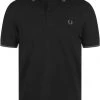 Slim-Fit Polo's Fred Perry Polo Zwart P32 -Aanbiedingen Shirt Vorm Winkel 72419 5