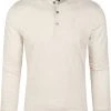 Poloshirts Met Lange Mouwen Profuomo Longsleeve Polo Beige