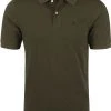 Slim-Fit Polo's Scotch And Soda Pique Polo Donkergroen -Aanbiedingen Shirt Vorm Winkel 72694 1