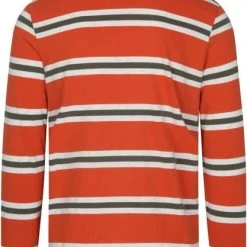 Poloshirts Met Lange Mouwen State Of Art Longsleeve Rugbyshirt Rood -Aanbiedingen Shirt Vorm Winkel 73228 4