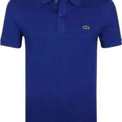Slim-Fit Polo's Lacoste Pique Poloshirt Donkerblauw -Aanbiedingen Shirt Vorm Winkel 73432 1 1