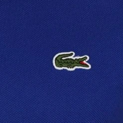 Slim-Fit Polo's Lacoste Pique Poloshirt Donkerblauw -Aanbiedingen Shirt Vorm Winkel 73432 3
